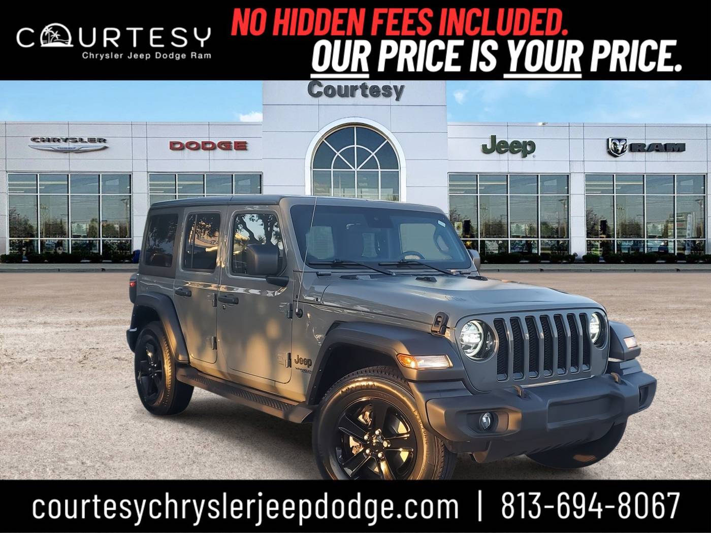 2021 Jeep Wrangler Sport Altitude — SUV — 45,530 mi — Tampa, FL