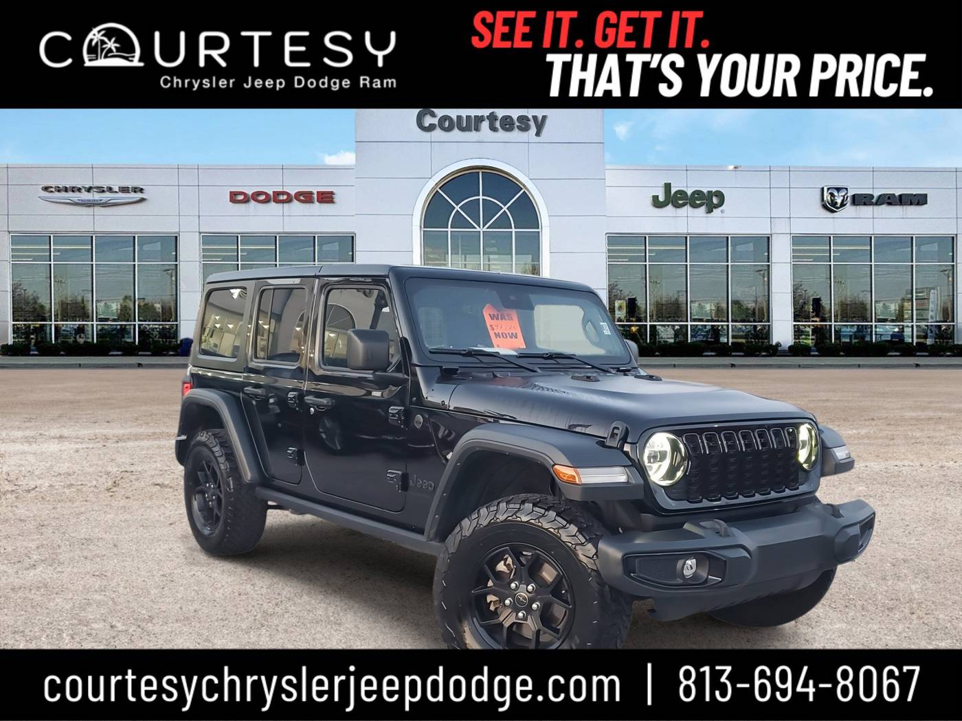 2024 Jeep Wrangler Willys — SUV — 30,606 mi — Tampa, FL
