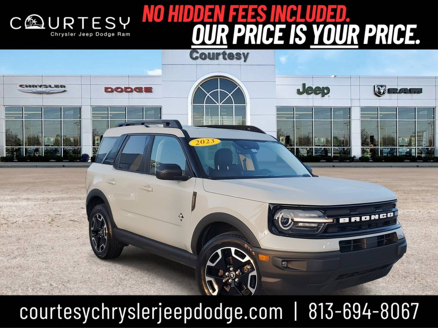 2023 Ford Bronco Sport Outer Banks — SUV — 21,553 mi — Tampa, FL