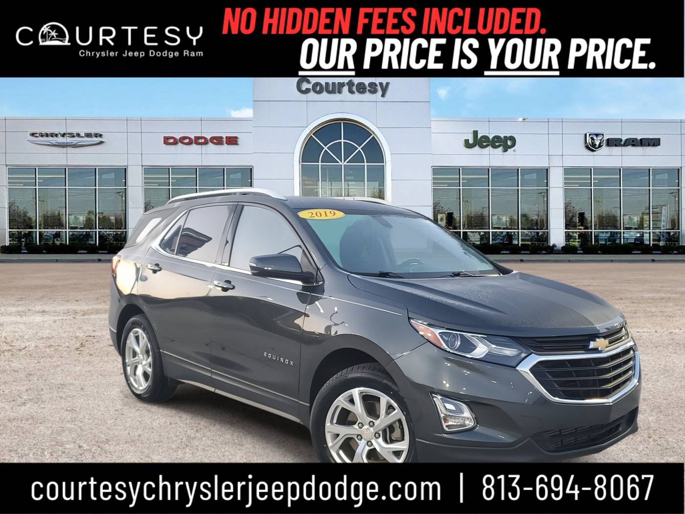 2019 Chevrolet Equinox LT — SUV — 80,945 mi — Tampa, FL