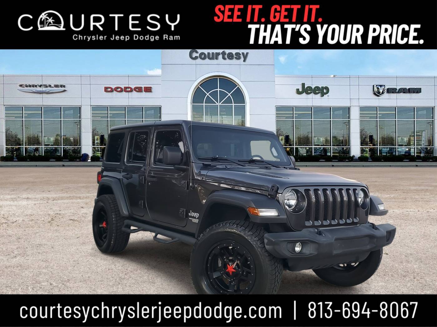 2018 Jeep Wrangler Sport S — SUV — 78,810 mi — Tampa, FL