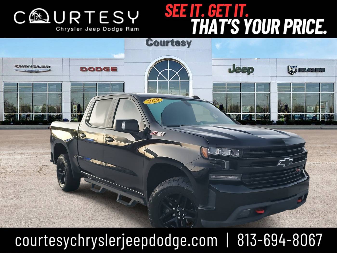2020 Chevrolet Silverado 1500 LT Trail Boss — Pickup Truck — 70,466 mi — Tampa, FL