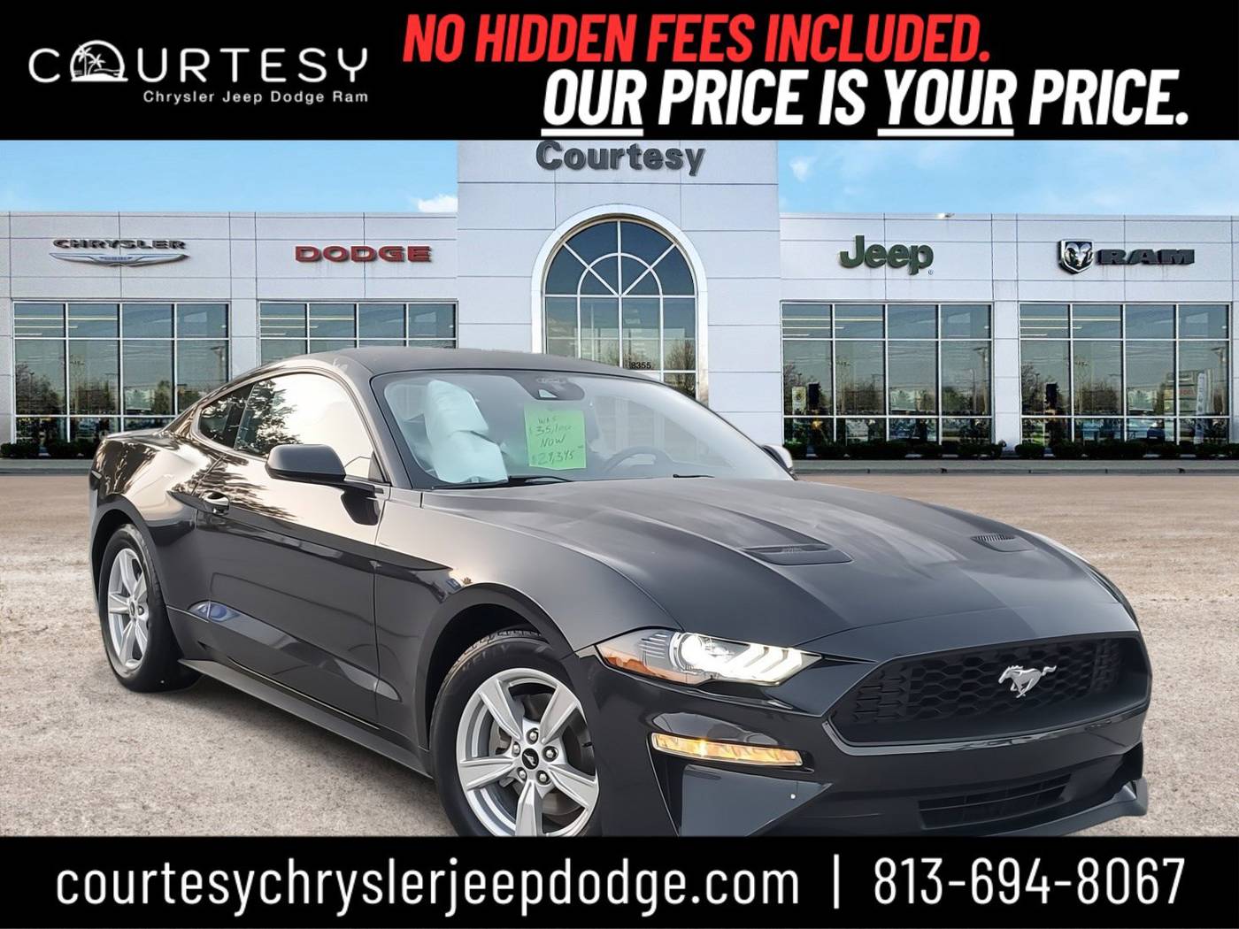 2023 Ford Mustang EcoBoost — Coupe — 33,165 mi — Tampa, FL