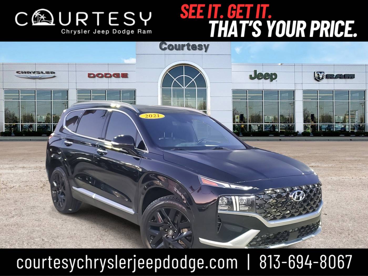 2021 Hyundai Santa Fe Calligraphy — SUV — 60,471 mi — Tampa, FL