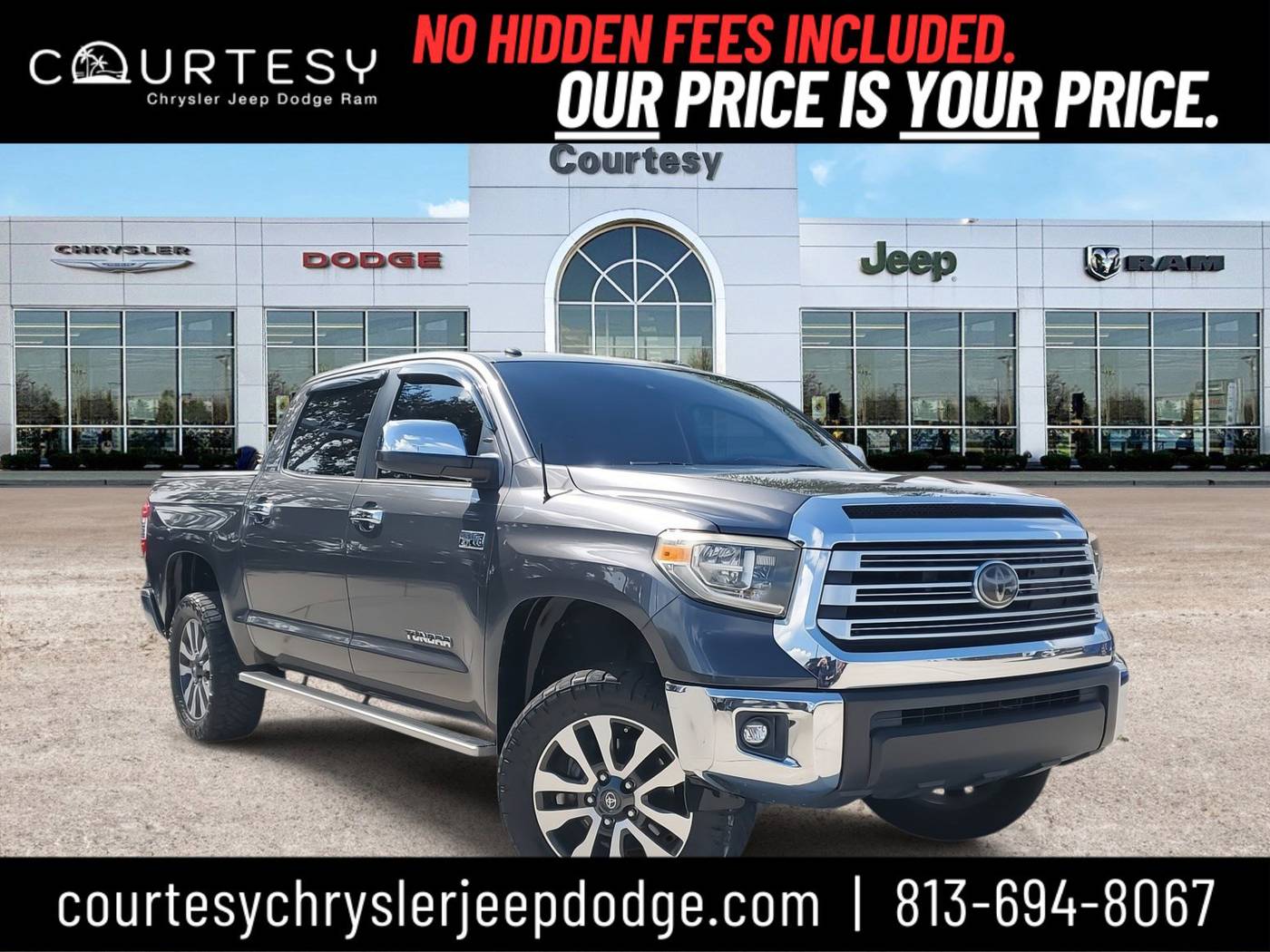2018 Toyota Tundra Limited — Pickup Truck — 99,743 mi — Tampa, FL