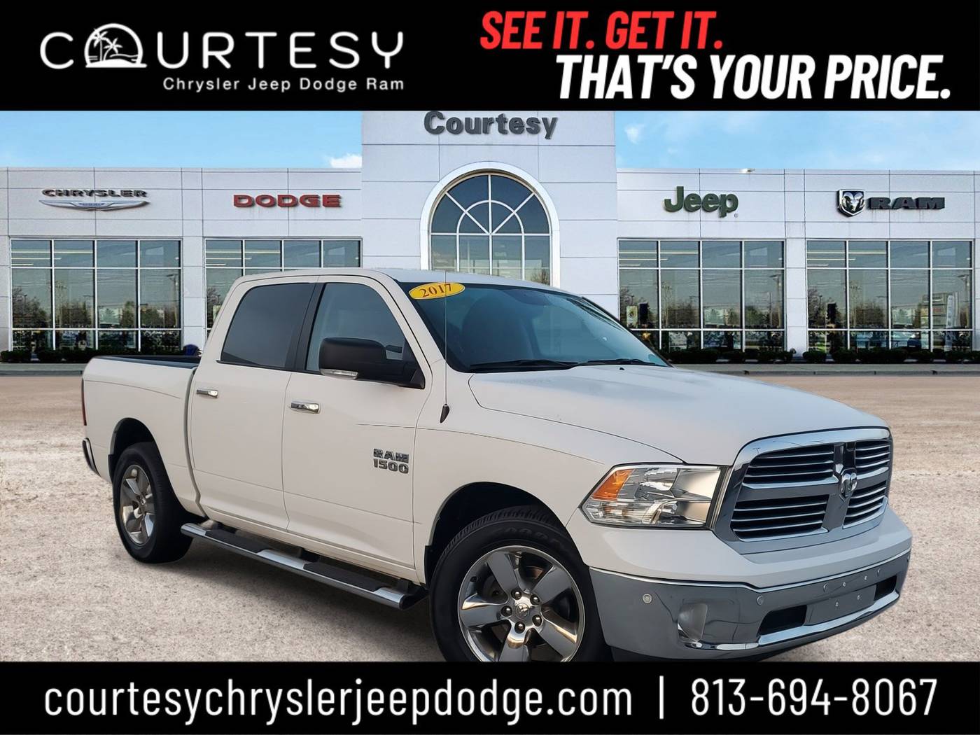 2017 Ram 1500 Big Horn — Pickup Truck — 44,057 mi — Tampa, FL