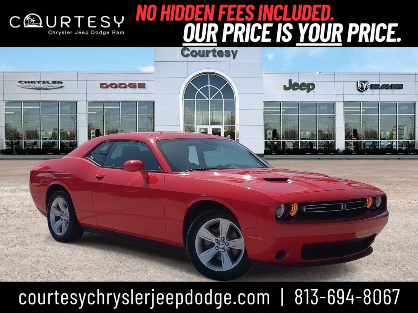 2023 Dodge Challenger SXT — Coupe — 48,966 mi — Tampa, FL