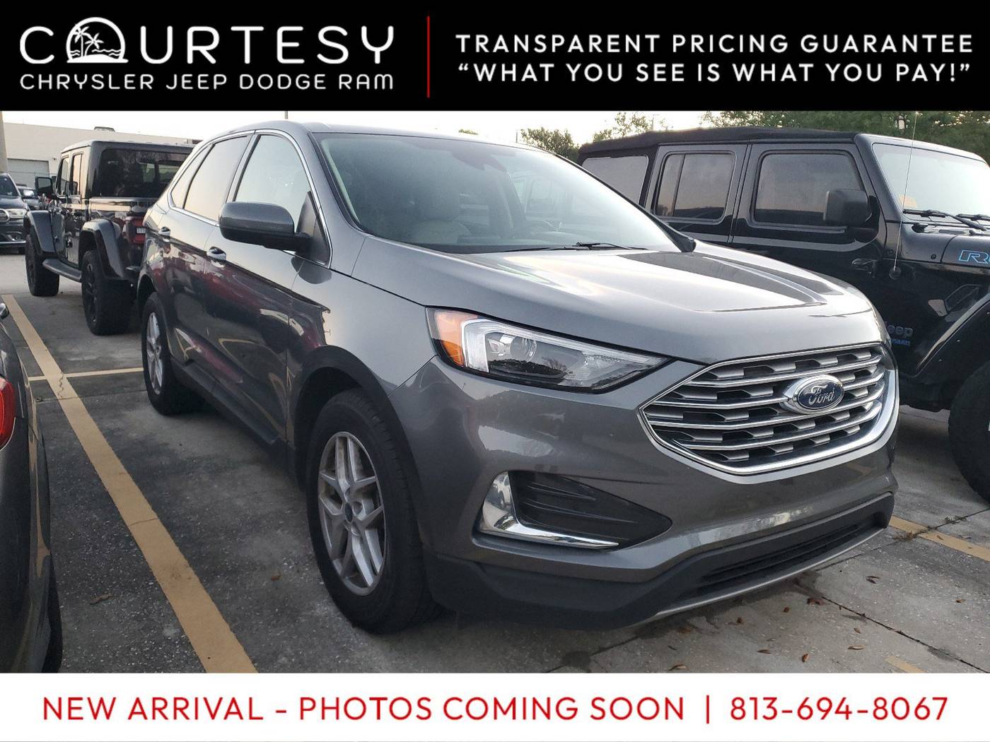 2022 Ford Edge SEL — SUV — 49,688 mi — Tampa, FL