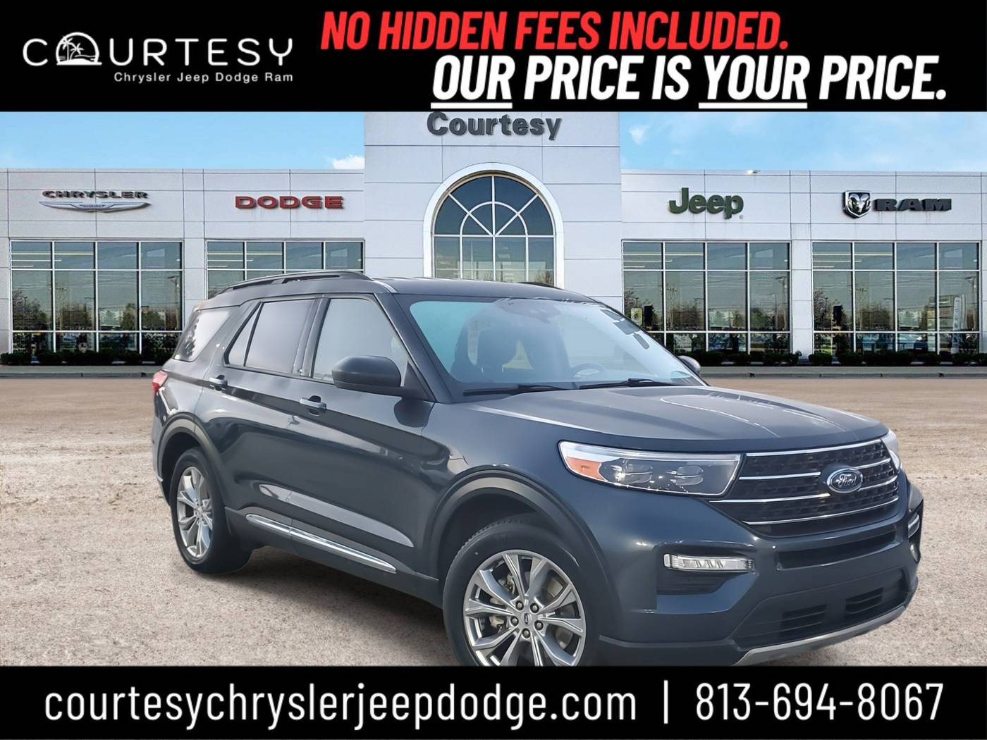 2023 Ford Explorer XLT — SUV — 65,631 mi — Tampa, FL