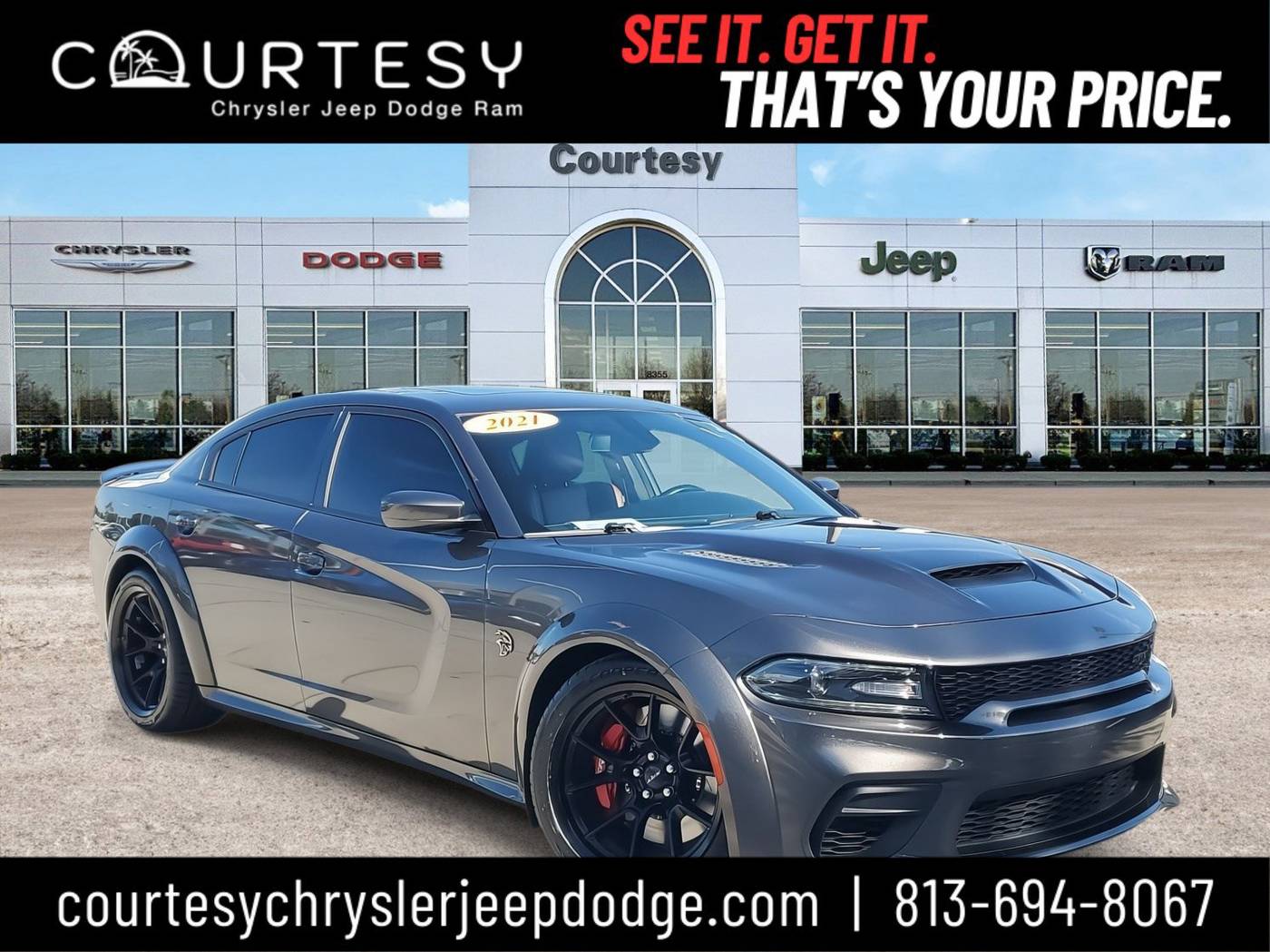 2021 Dodge Charger SRT Hellcat Redeye Widebody — Sedan — 33,812 mi — Tampa, FL