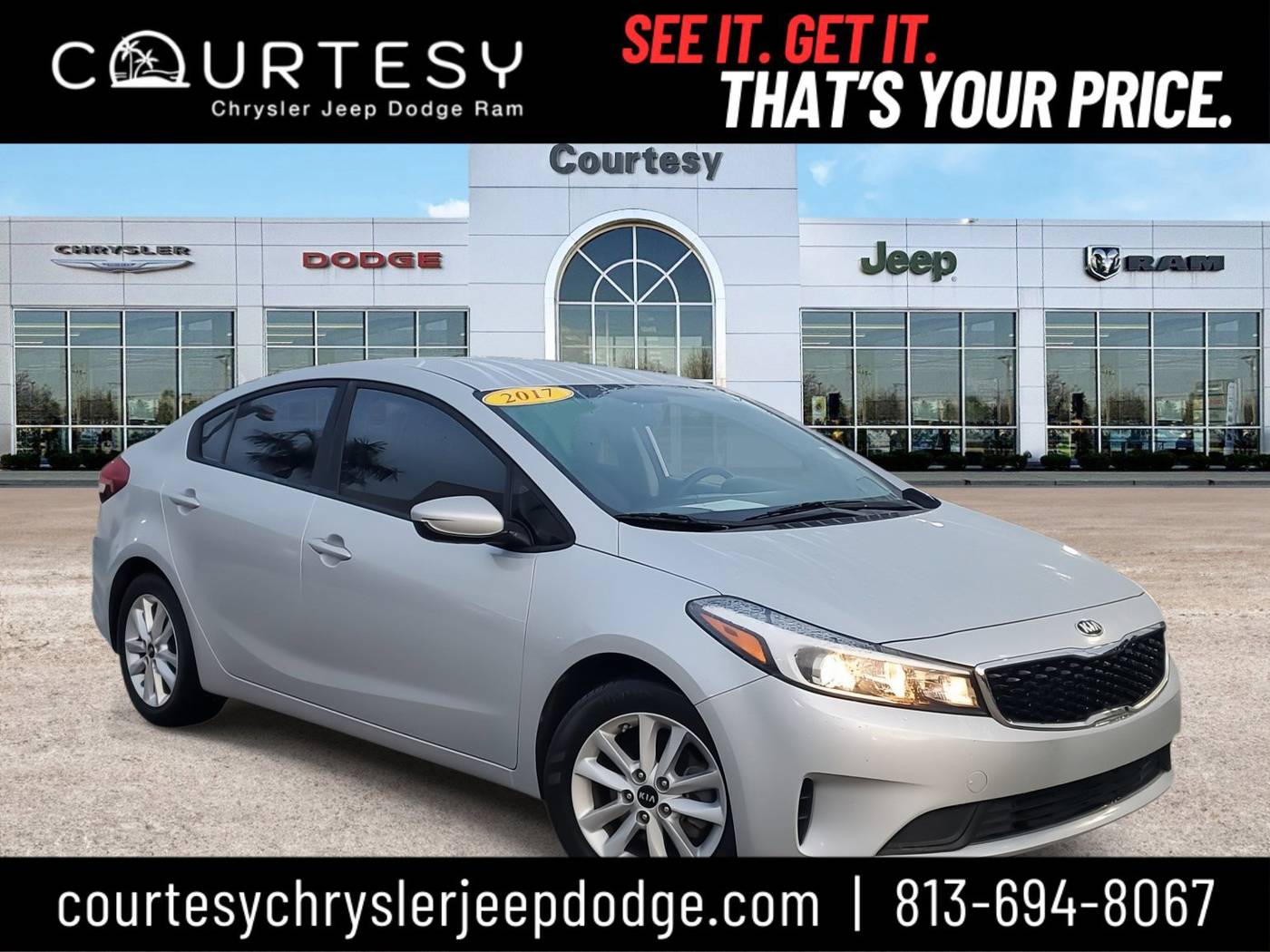 2017 Kia Forte LX — Sedan — 81,849 mi — Tampa, FL