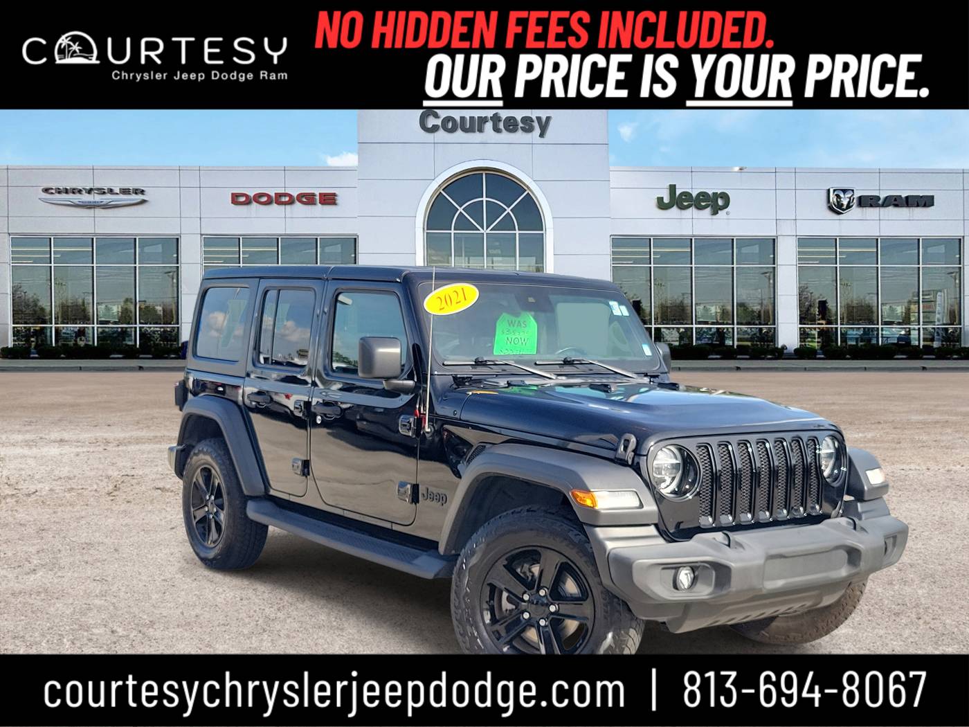 2021 Jeep Wrangler Sport Altitude — SUV — 27,904 mi — Tampa, FL