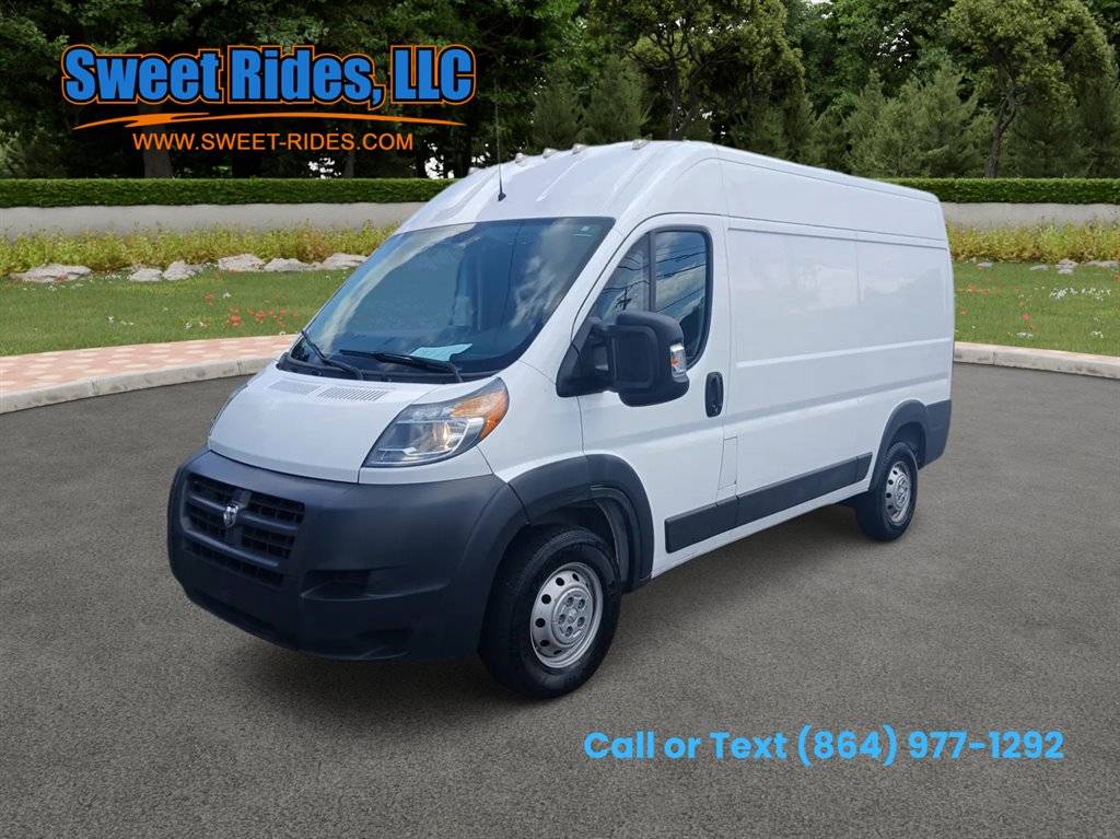 2017 Ram ProMaster Cargo Van 2500 — Cargo Van — 51,315 mi — Greer, SC
