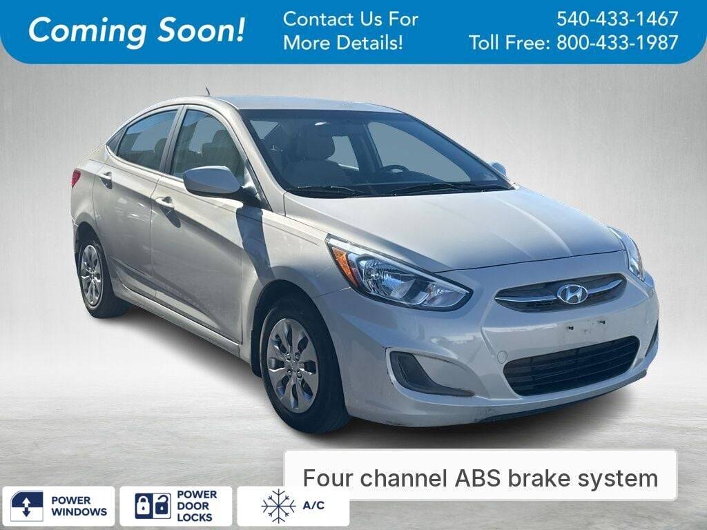 2016 Hyundai Accent SE — Sedan — 21,847 mi — Harrisonburg, VA