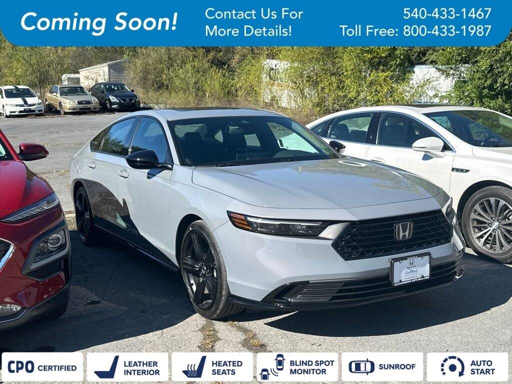 2025 Honda Accord Hybrid Sport-L — Sedan — 10,770 mi — Harrisonburg, VA