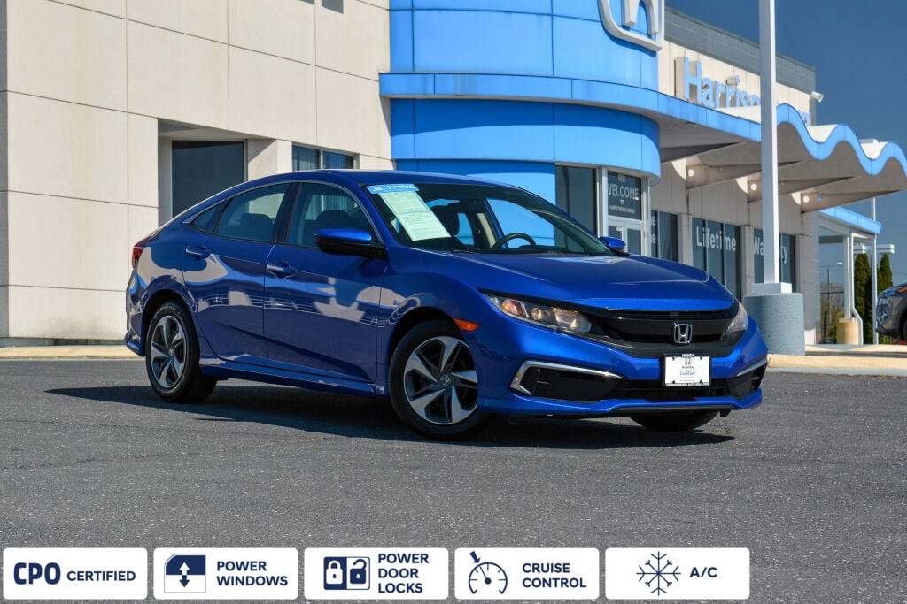 2019 Honda Civic LX — Sedan — 77,643 mi — Harrisonburg, VA