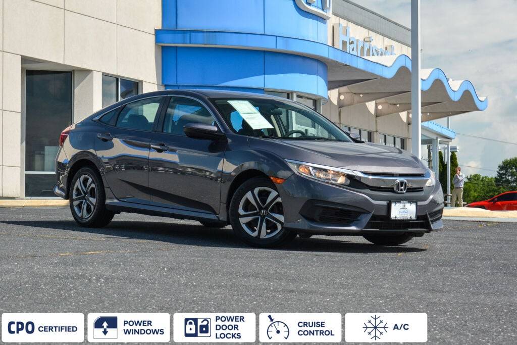 2016 Honda Civic LX — Sedan — 55,834 mi — Harrisonburg, VA