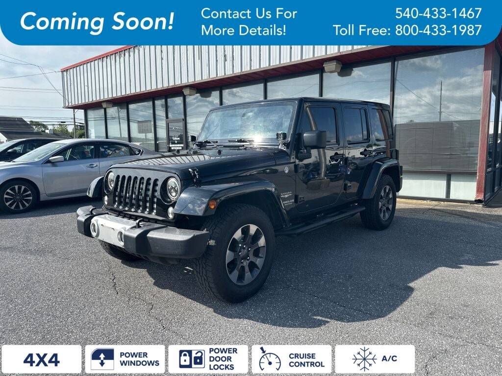 2014 Jeep Wrangler Sahara — SUV — 110,150 mi — Harrisonburg, VA