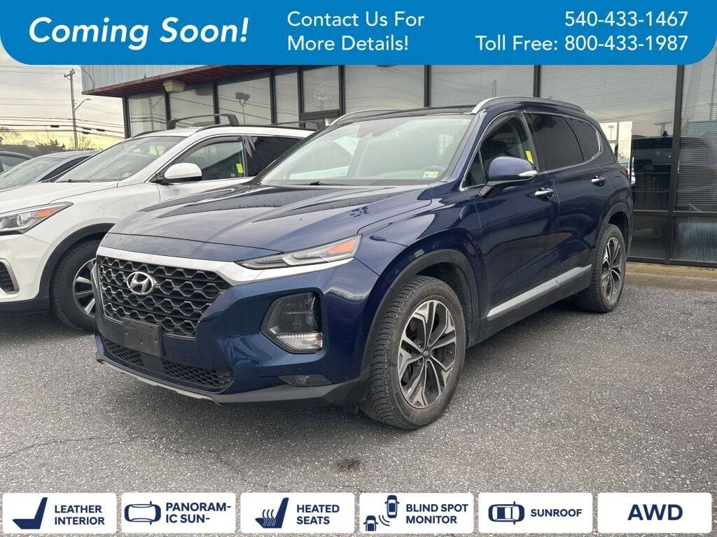 2019 Hyundai Santa Fe Limited — SUV — 99,507 mi — Harrisonburg, VA