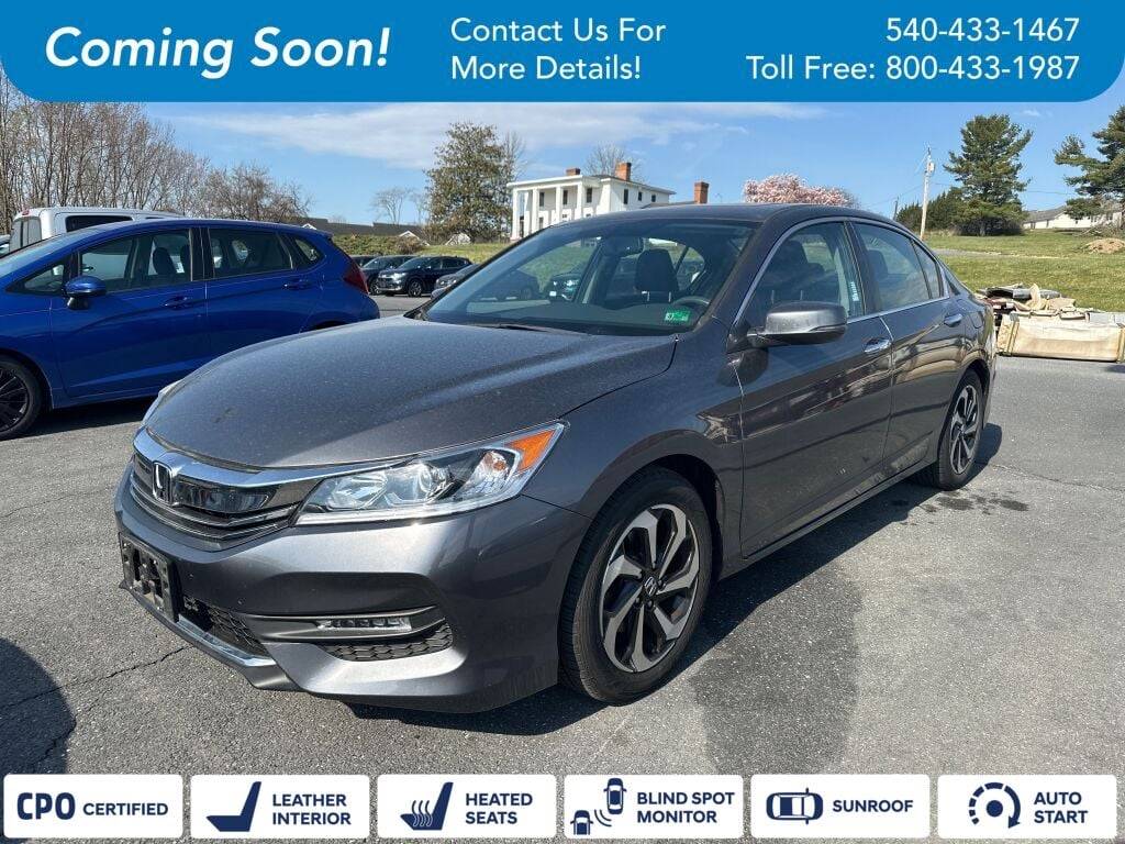 2017 Honda Accord EX-L — Sedan — 66,977 mi — Harrisonburg, VA