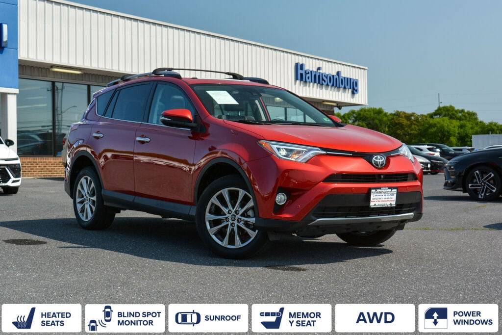 2017 Toyota RAV4 Limited — SUV — 75,051 mi — Harrisonburg, VA
