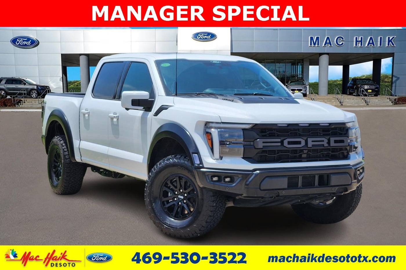2024 Ford F-150 Raptor — Pickup Truck — 20,126 mi — DeSoto, TX