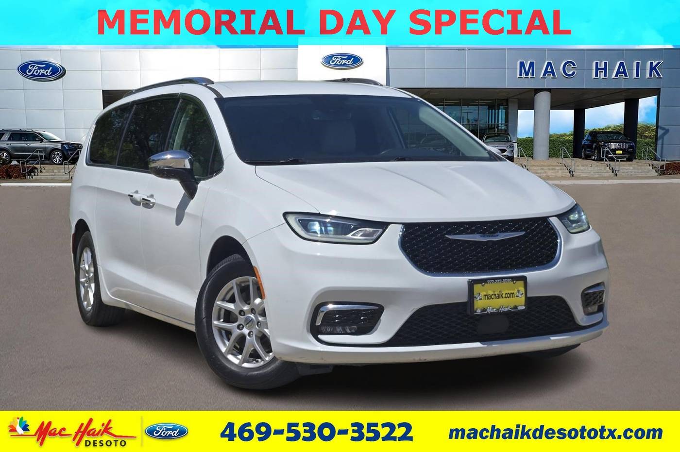 2021 Chrysler Pacifica Touring L — Minivan — 47,510 mi — DeSoto, TX
