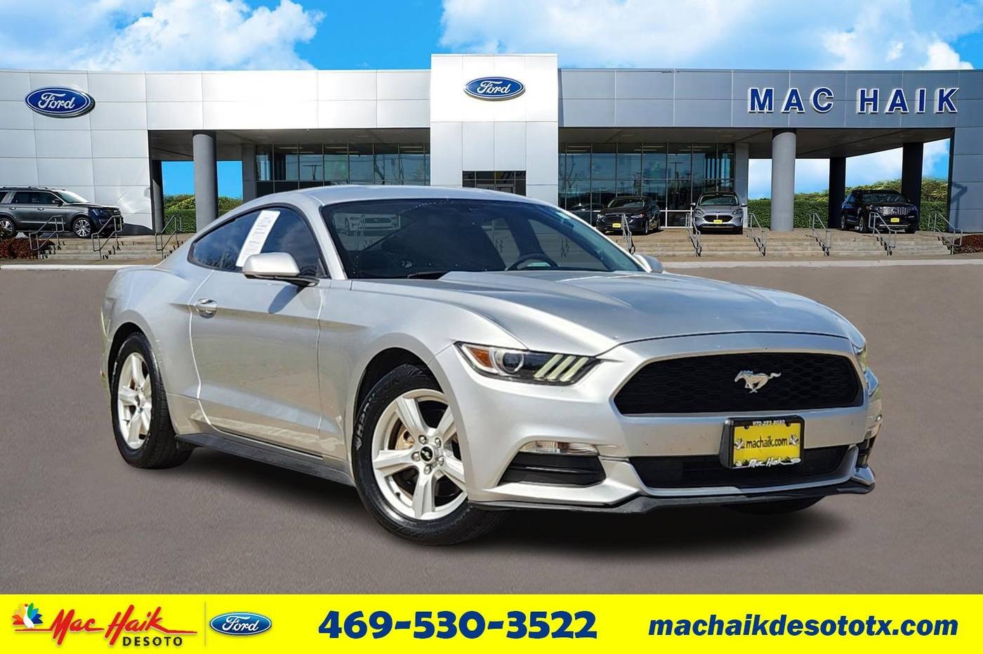 2017 Ford Mustang V6 — Coupe — 47,389 mi — DeSoto, TX