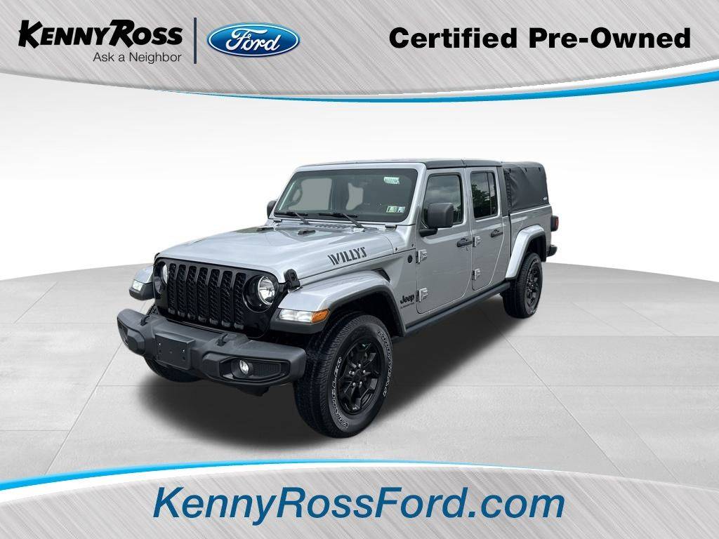 2021 Jeep Gladiator Willys — Pickup Truck — 50,753 mi — Adamsburg, PA