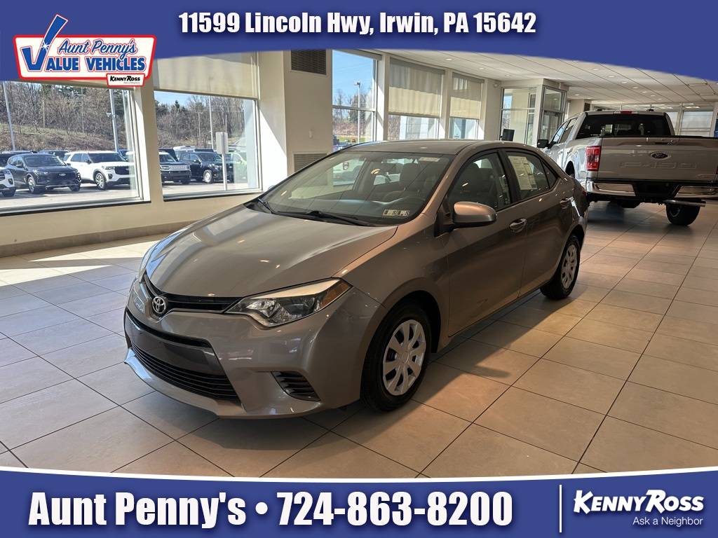 2015 Toyota Corolla LE Eco — Sedan — 58,129 mi — Adamsburg, PA