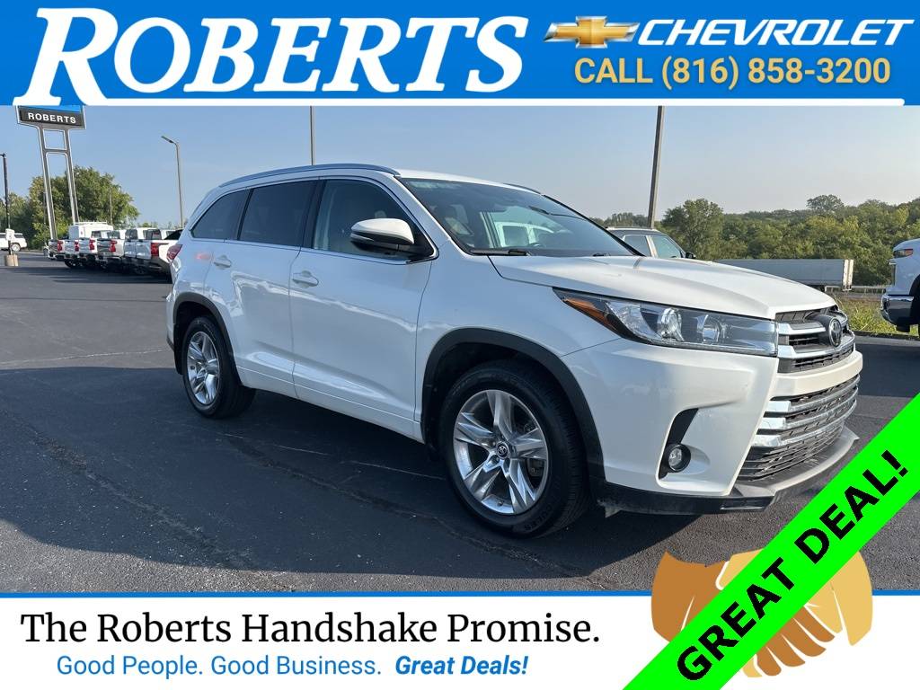 2019 Toyota Highlander Limited — SUV — 122,566 mi — Platte City, MO