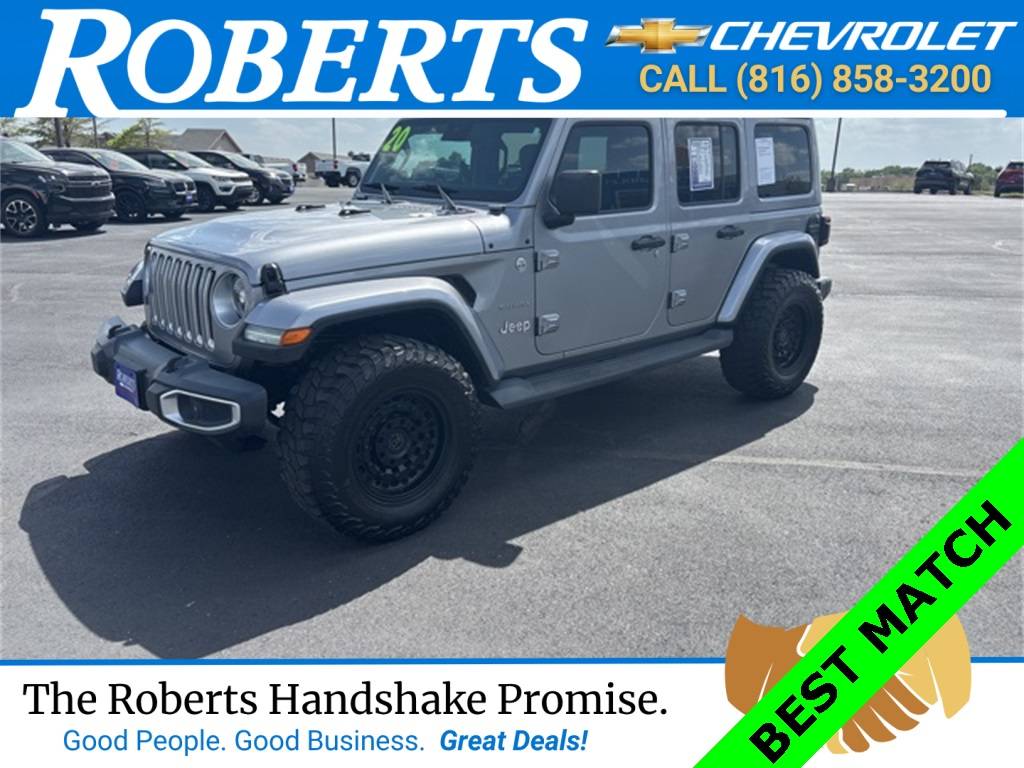 2020 Jeep Wrangler Sahara — SUV — 73,498 mi — Platte City, MO