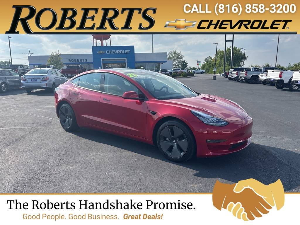 2021 Tesla Model 3 Long Range — Sedan — 59,105 mi — Platte City, MO
