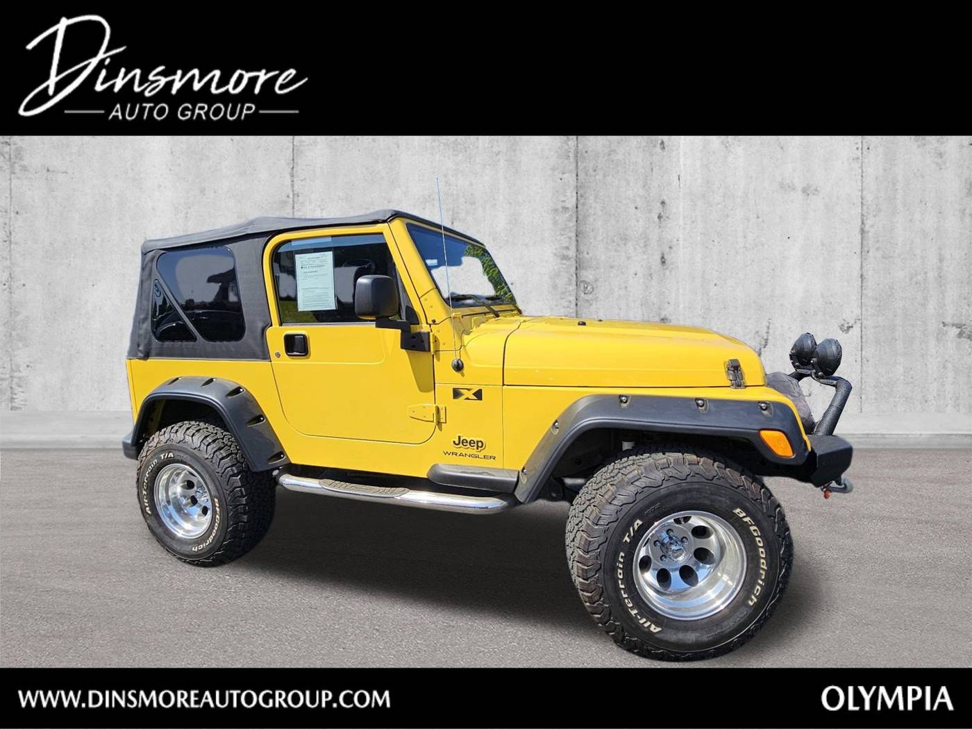 2003 Jeep Wrangler X — SUV — 86,464 mi — Olympia, WA