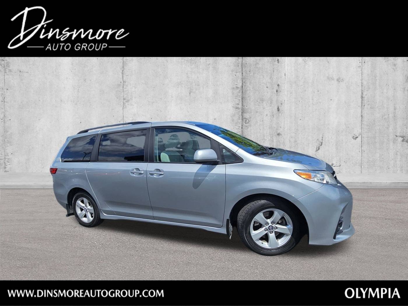 2020 Toyota Sienna LE — Minivan — 53,799 mi — Olympia, WA
