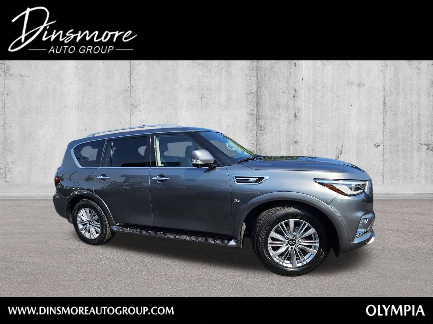 2020 INFINITI QX80 LUXE — SUV — 93,512 mi — Olympia, WA