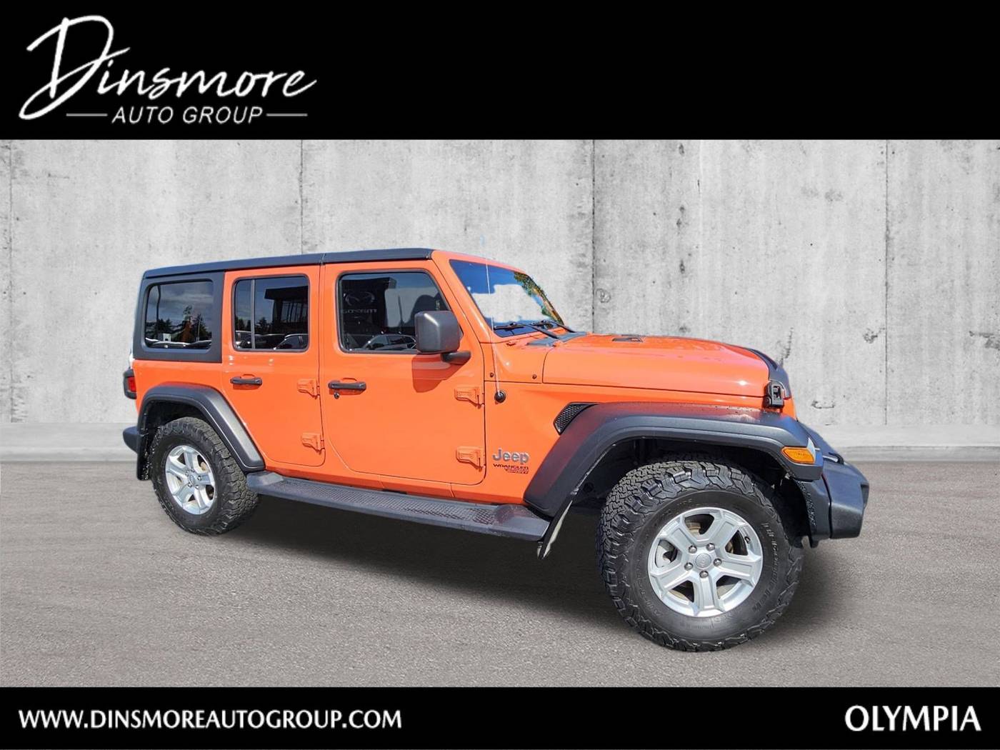 2020 Jeep Wrangler Sport S — SUV — 98,181 mi — Olympia, WA