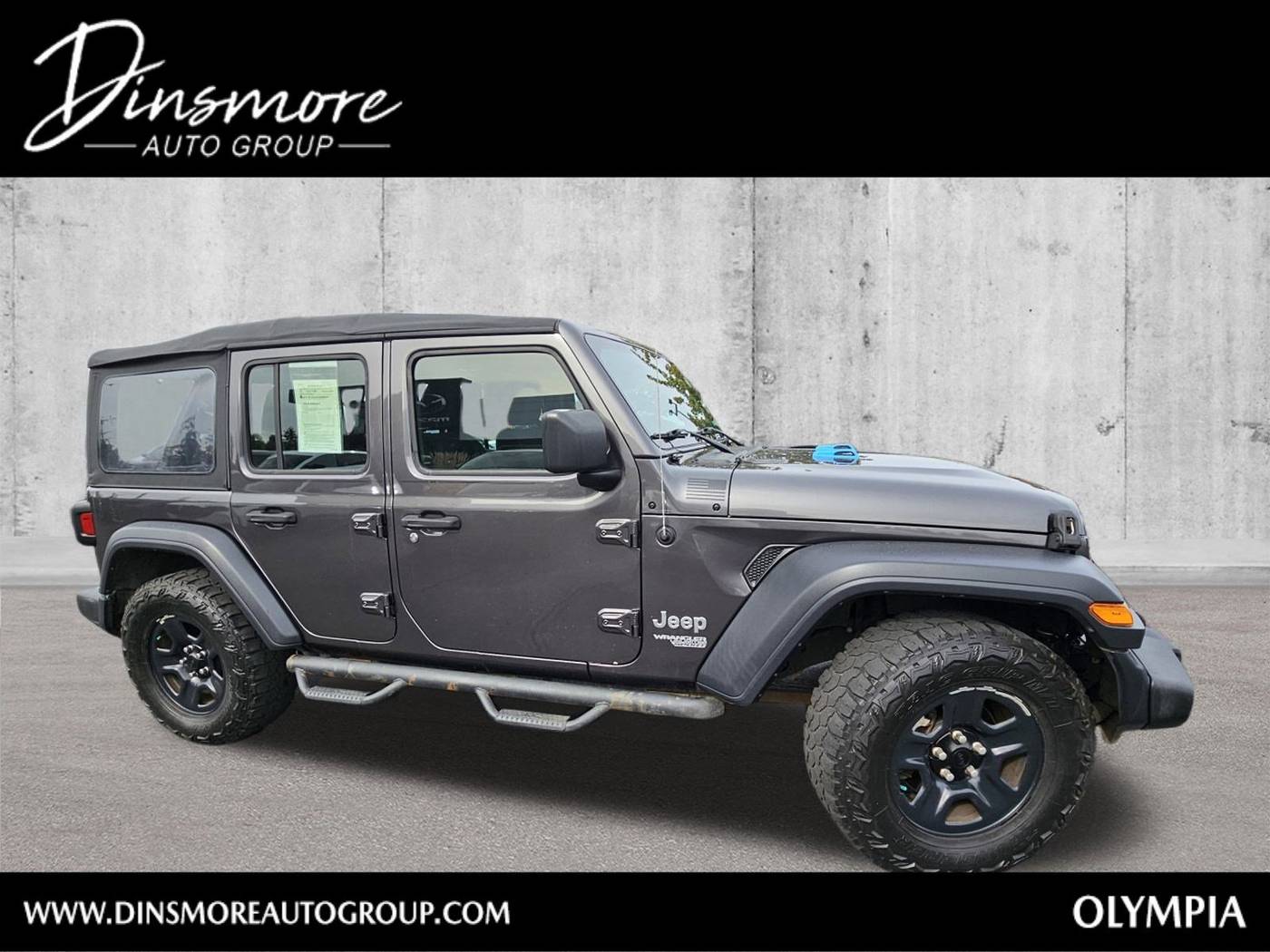 2018 Jeep Wrangler Sport — SUV — 94,628 mi — Olympia, WA