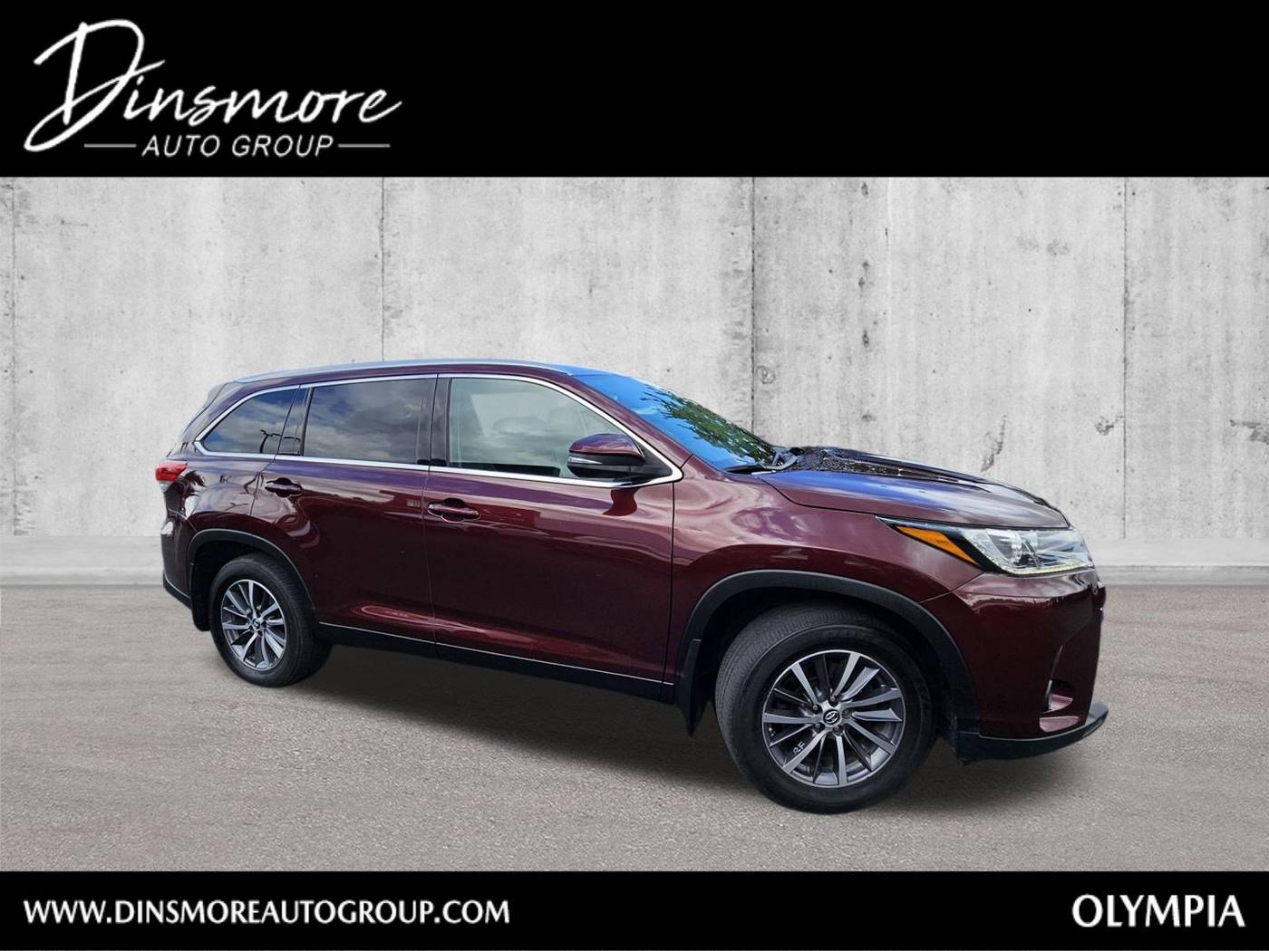 2019 Toyota Highlander XLE — SUV — 59,053 mi — Olympia, WA