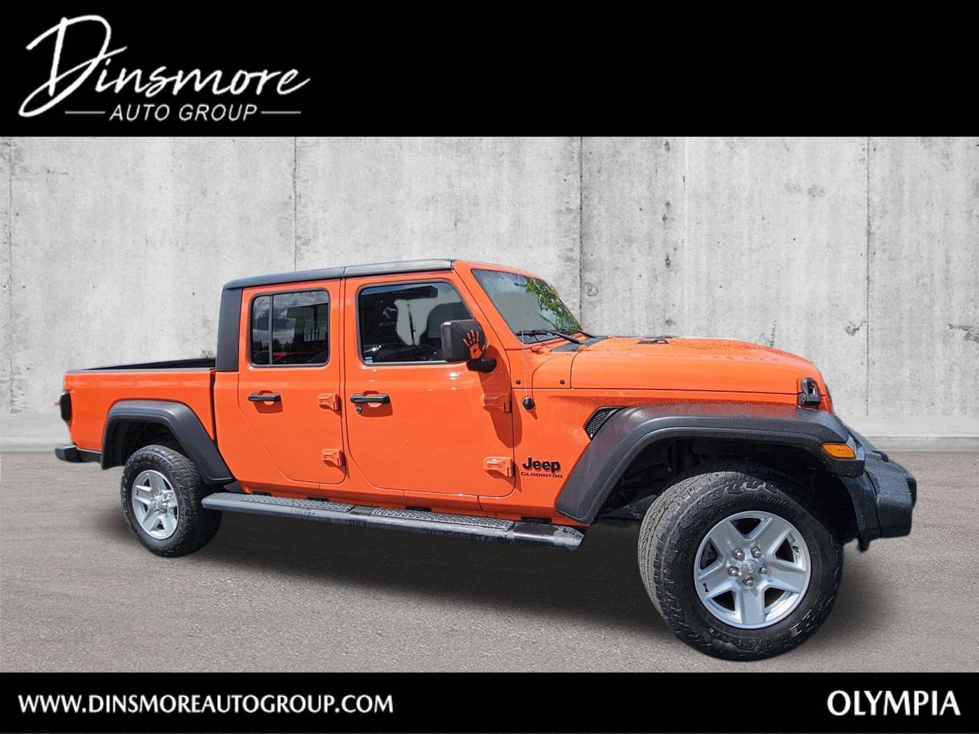 2020 Jeep Gladiator Sport S — Pickup Truck — 34,709 mi — Olympia, WA