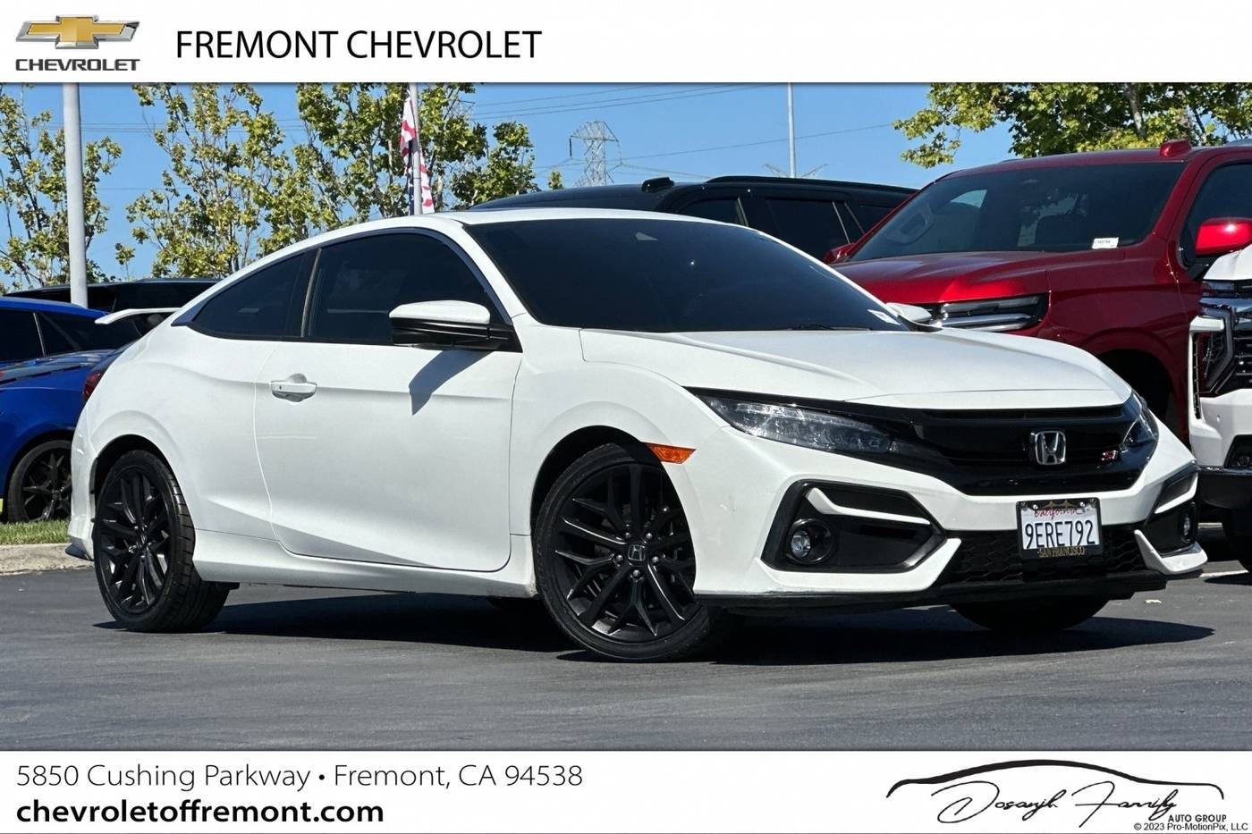 2020 Honda Civic Si — Coupe — 57,281 mi — Fremont, CA