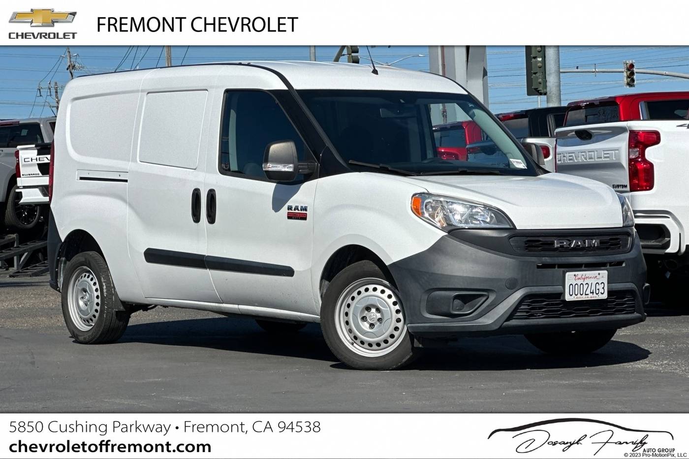 2019 Ram ProMaster City Cargo Van Tradesman — Cargo Van — 65,218 mi — Fremont, CA