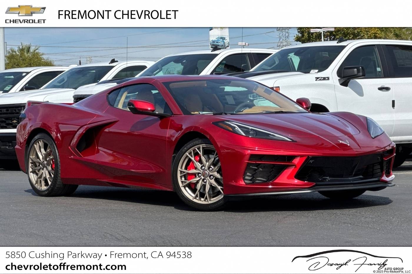 2023 Chevrolet Corvette 3LT — Coupe — 10,110 mi — Fremont, CA