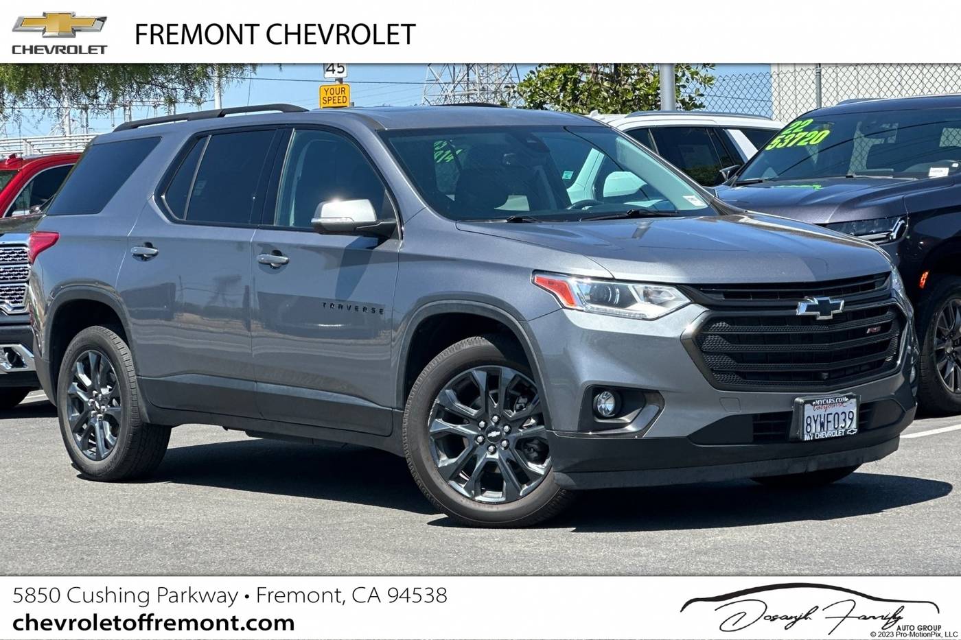2021 Chevrolet Traverse RS — SUV — 45,330 mi — Fremont, CA
