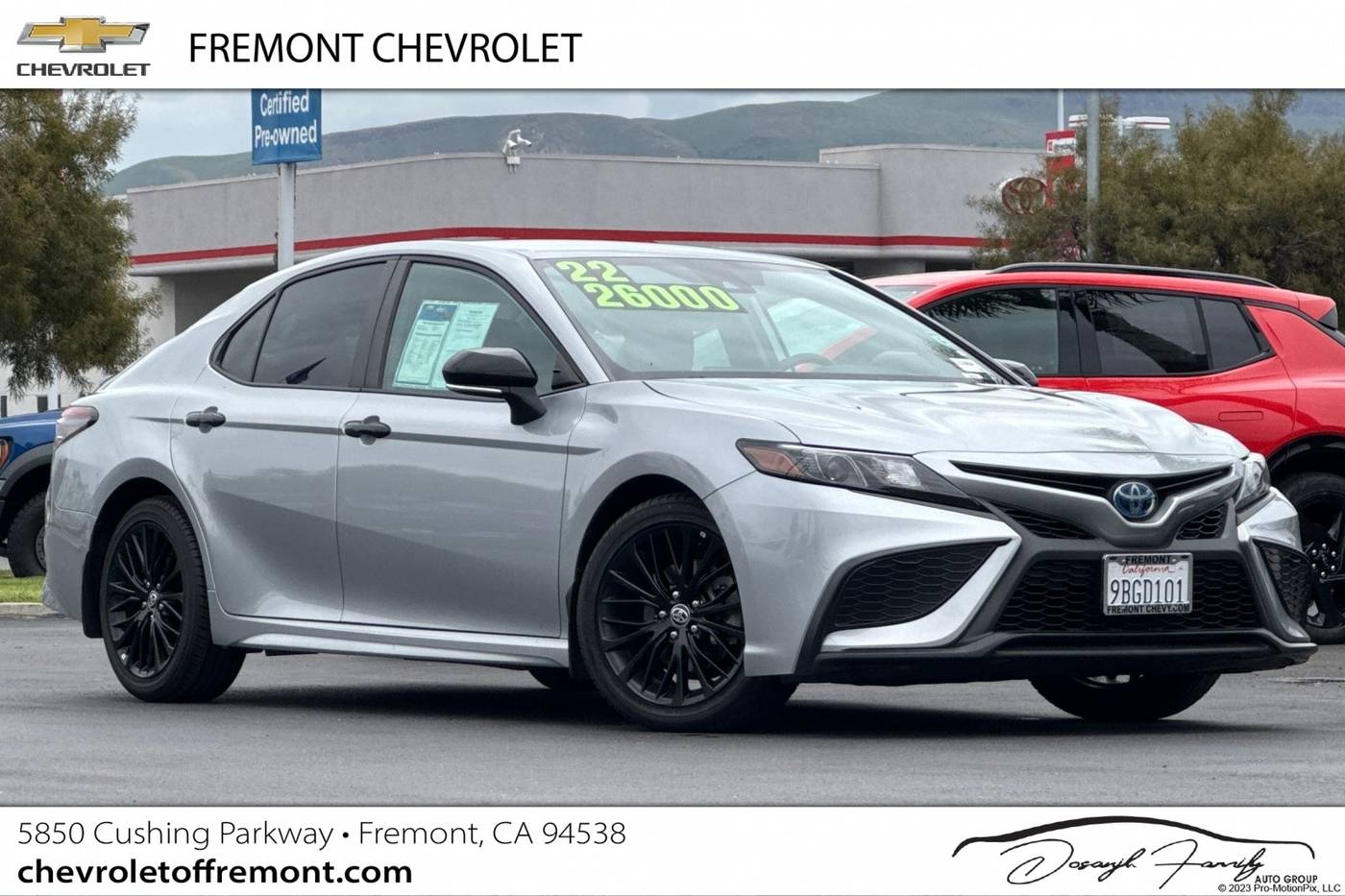 2022 Toyota Camry Hybrid SE Nightshade — Sedan — 60,508 mi — Fremont, CA
