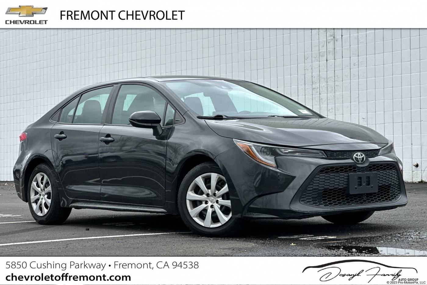 2021 Toyota Corolla LE — Sedan — 69,515 mi — Fremont, CA