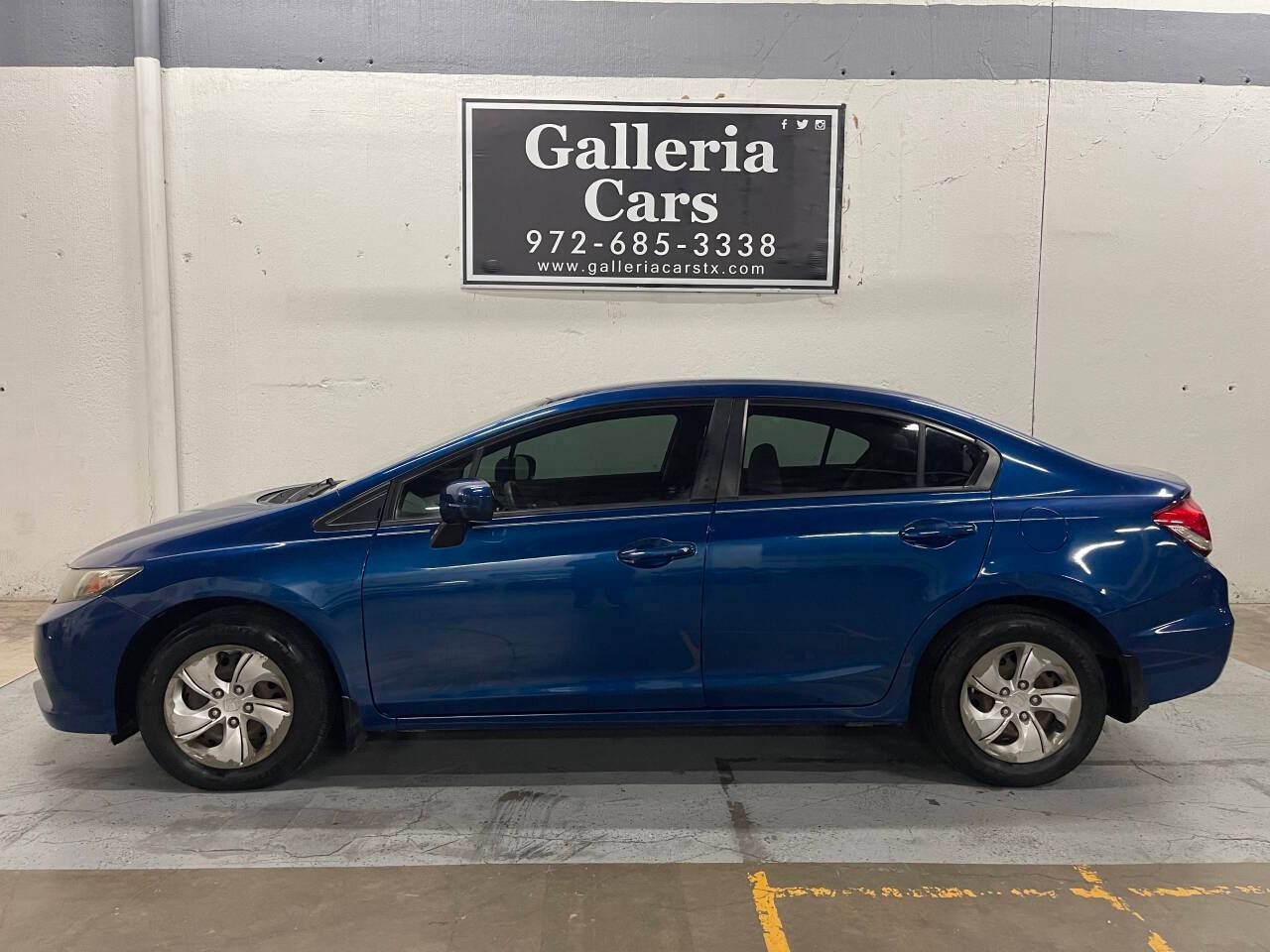 2015 Honda Civic LX — Sedan — 58,141 mi — Dallas, TX