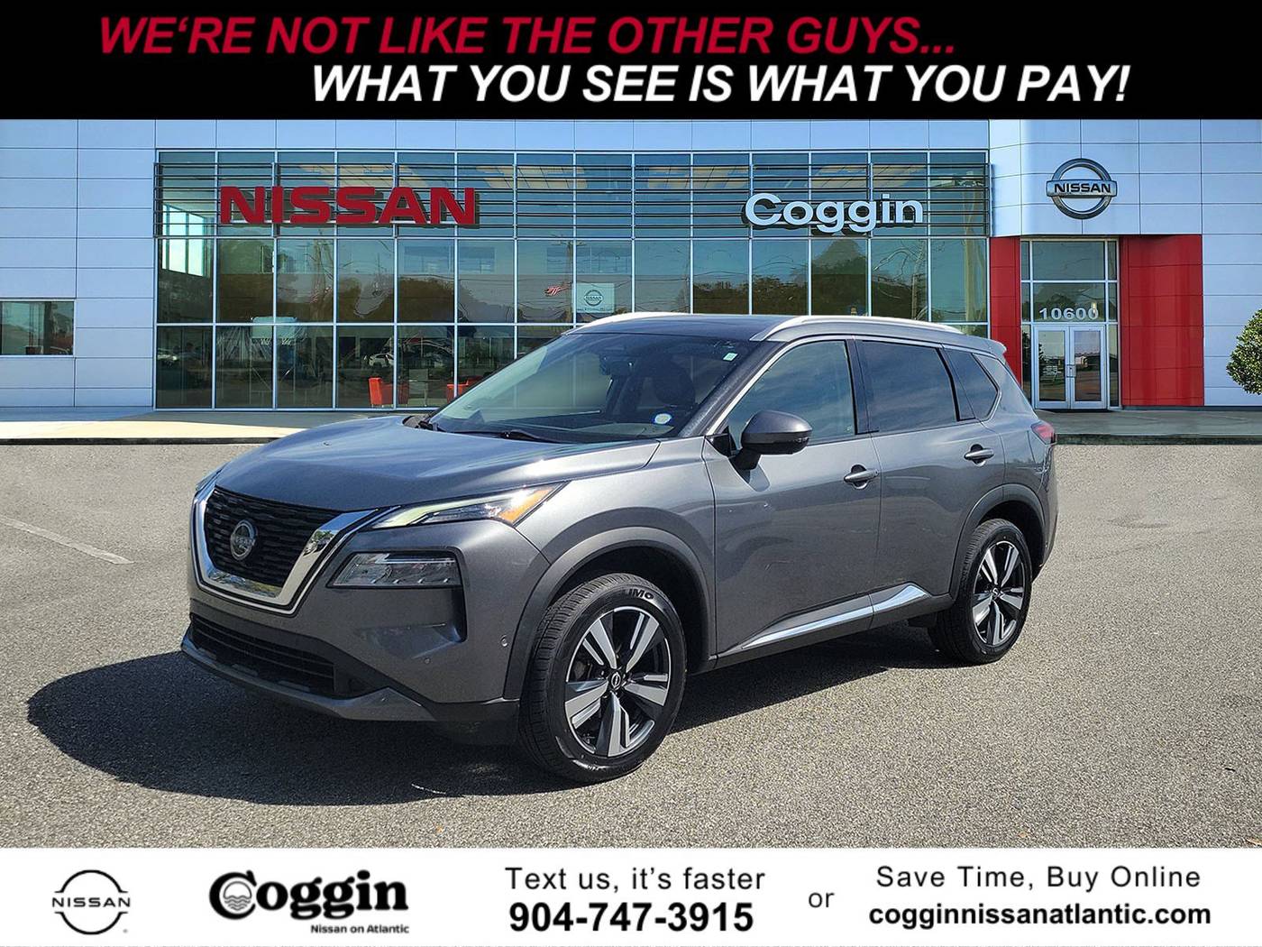 2023 Nissan Rogue SL — SUV — 39,563 mi — Jacksonville, FL