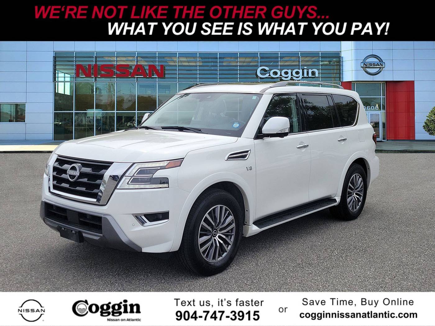 2022 Nissan Armada SL — SUV — 66,276 mi — Jacksonville, FL