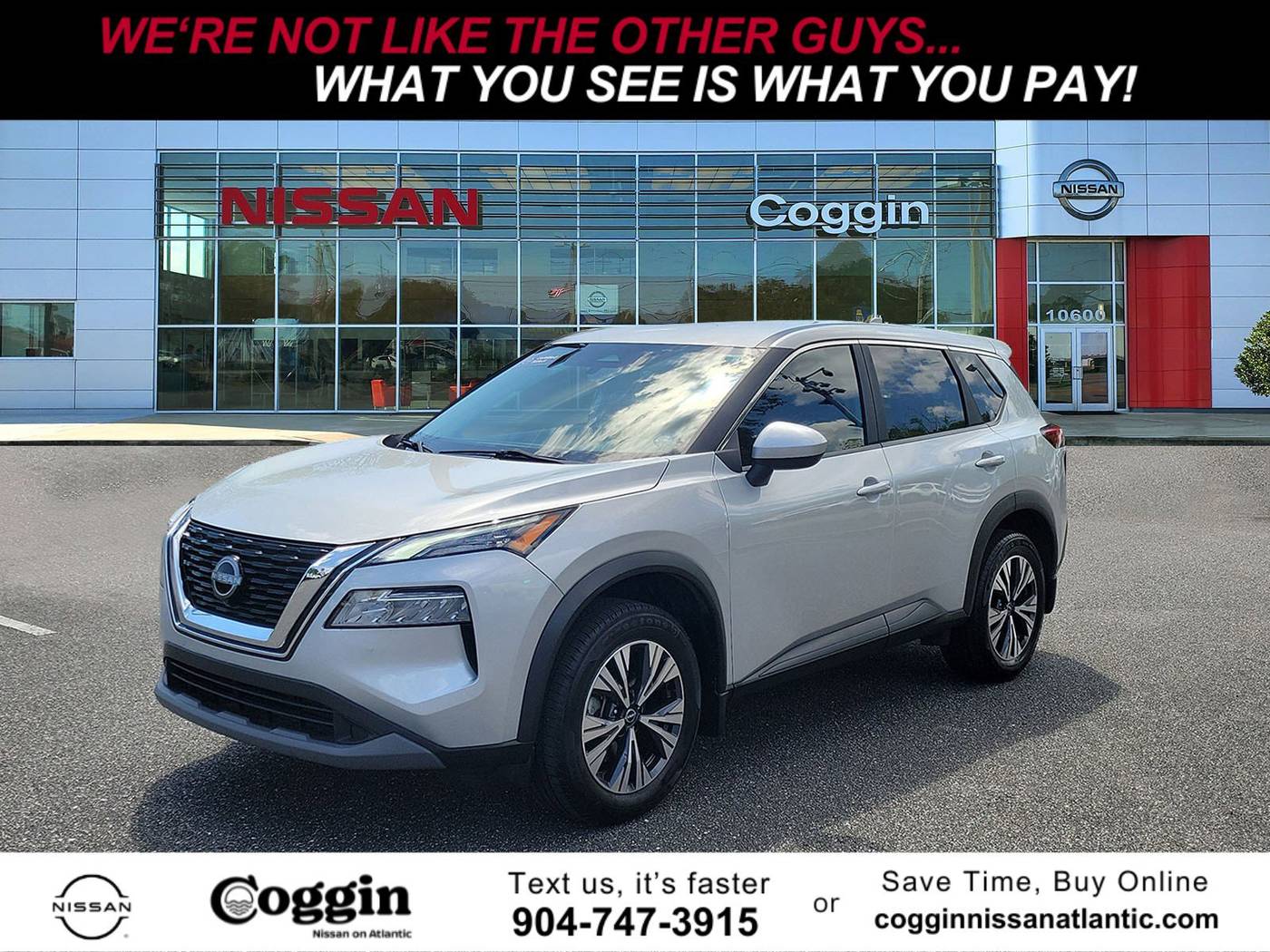 2023 Nissan Rogue SV — SUV — 62,832 mi — Jacksonville, FL